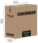 Кресло компьютерное Chairman 9801 Black