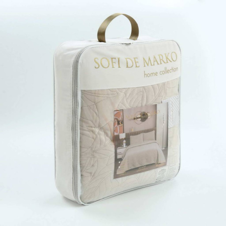 Мелисса (светло серая) Покрывало 160х220