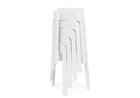 Табурет Woodville Bovel white
