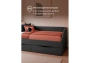 Кровать Woodville Эриол 90x200 графит