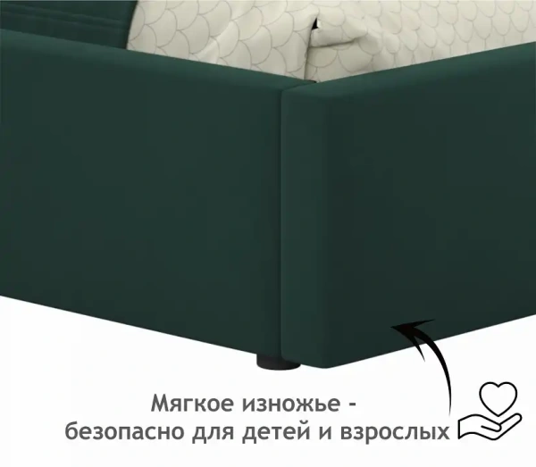 Кровать полутораспальная Bonna 2000x1200