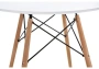 Стол деревянный Woodville by Лайфмебель Table 80 white / wood