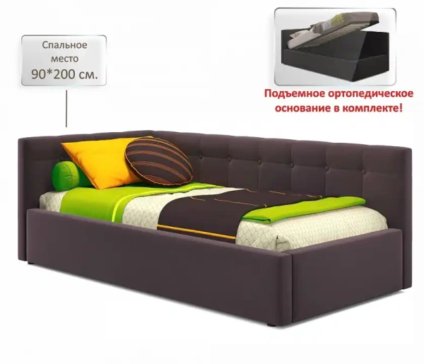 Кровать односпальная Bonna 2000x900