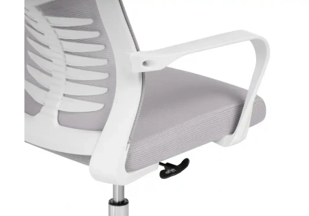 Компьютерное кресло Woodville Montana light gray / white
