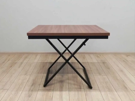 Стол трансформер Орфей 1, чёрный/шимо темный