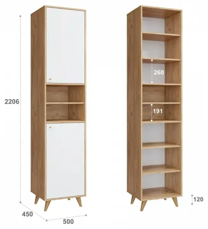 Шкаф комбинированный Ирма ИР-1