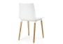 Пластиковый стул Woodville by Лайфмебель Кобе 2 шт белый
