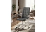 Компьютерное кресло Woodville Elga gray / white