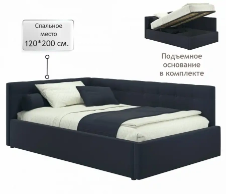 Кровать полутораспальная Bonna 2000x1200 с ПМ