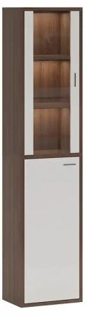 Шкаф-витрина Домино СУ(ш1в2)+1ФГ+1ФС