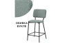 Барный стул Woodville Reparo bar olive / black
