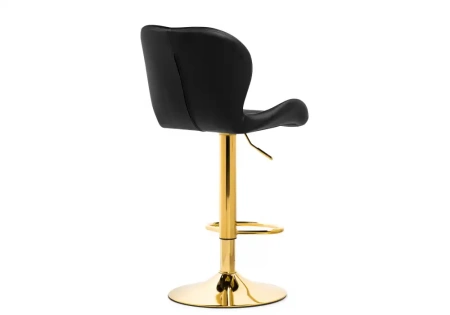 Барный стул Woodville Trio black / gold