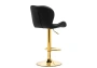 Барный стул Woodville Trio black / gold