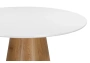 Стол деревянный Woodville Huge 120х75 white / brown
