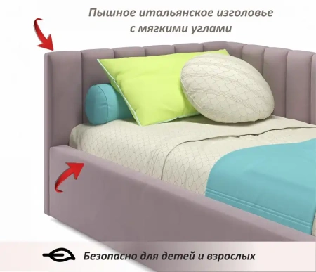 Кровать односпальная Milena