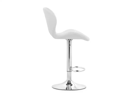 Барный стул Woodville Trio white / chrome