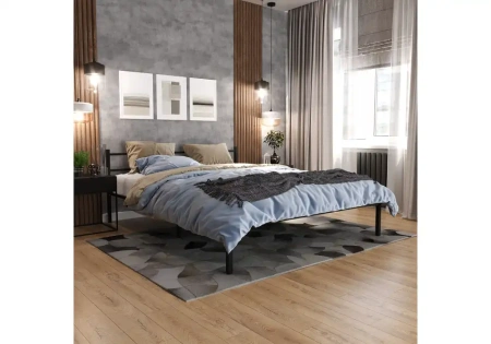 Кровать Woodville Фади 1 160х200 черная