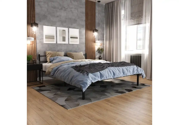 Кровать Woodville Фади 1 160х200 черная